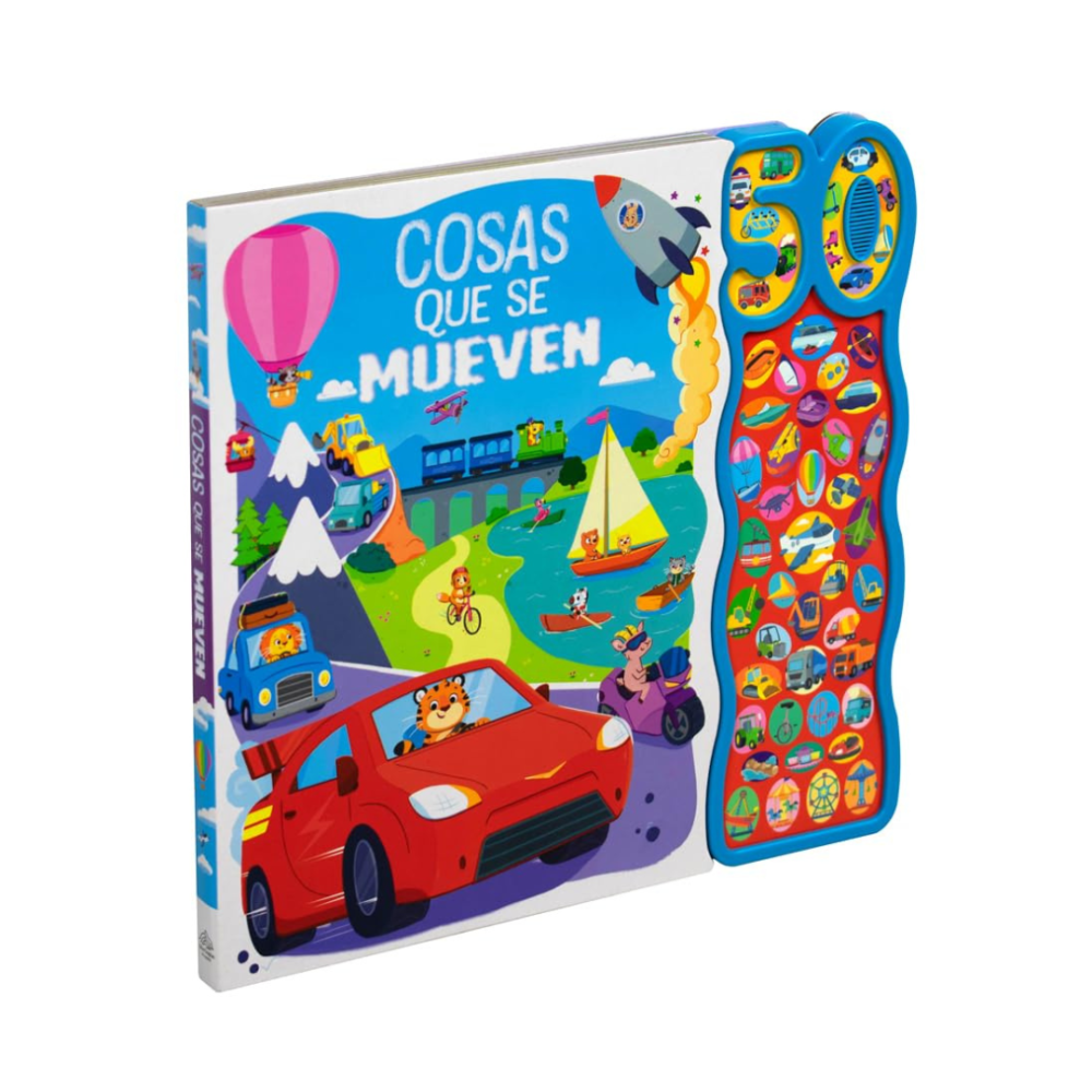 Libro de Cartón Cosas Que se Mueven - Image 2
