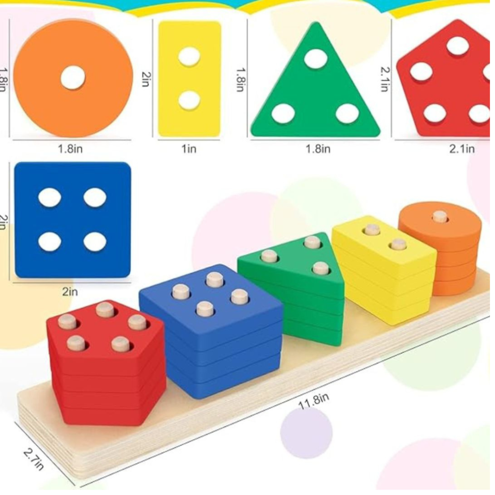 Juguete didáctico de formas geométricas - Image 3