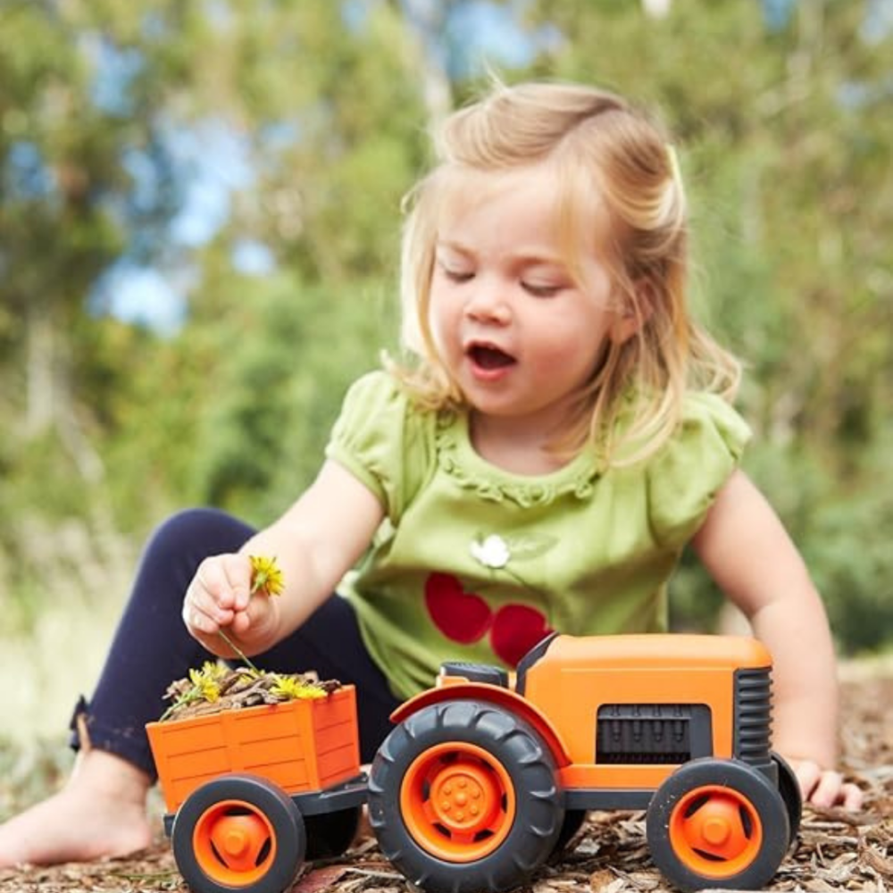 Green Toys Tractor - Image 3